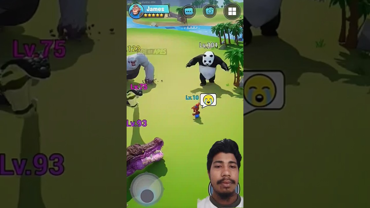 Must Play Mobile Game-Age Of Apes!🐒#shorts #games #gaming
