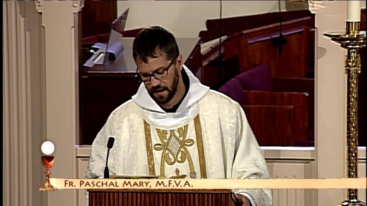 EWTN Daily Catholic Mass - 2014-5-4- Fr. Paschal Mary - Monday of Easter