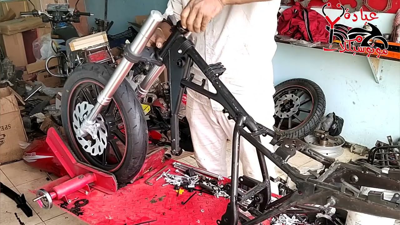 تجميع موتوسيكل Benelli vlm 200 cc 2025 كامل بجوده عاليه