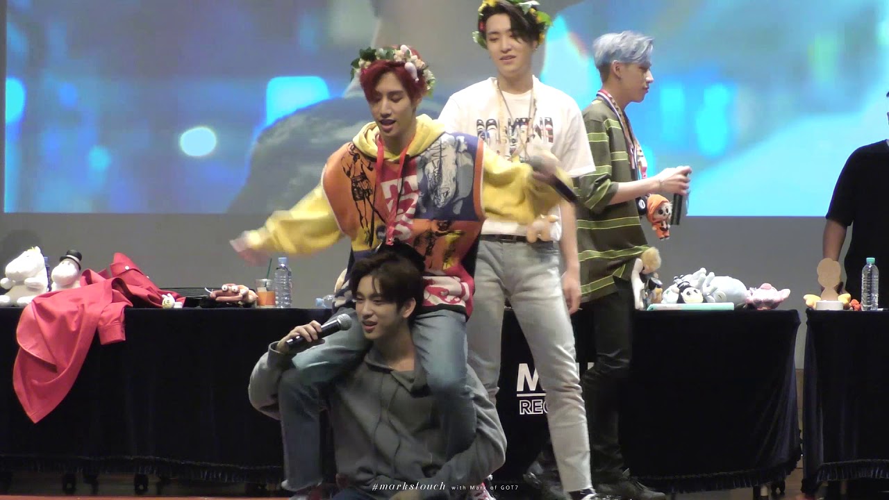 [fancam]171015 Sinchon fansign event 귀여운맠린이👶🏻 GOT7 마크 (MARK)focus