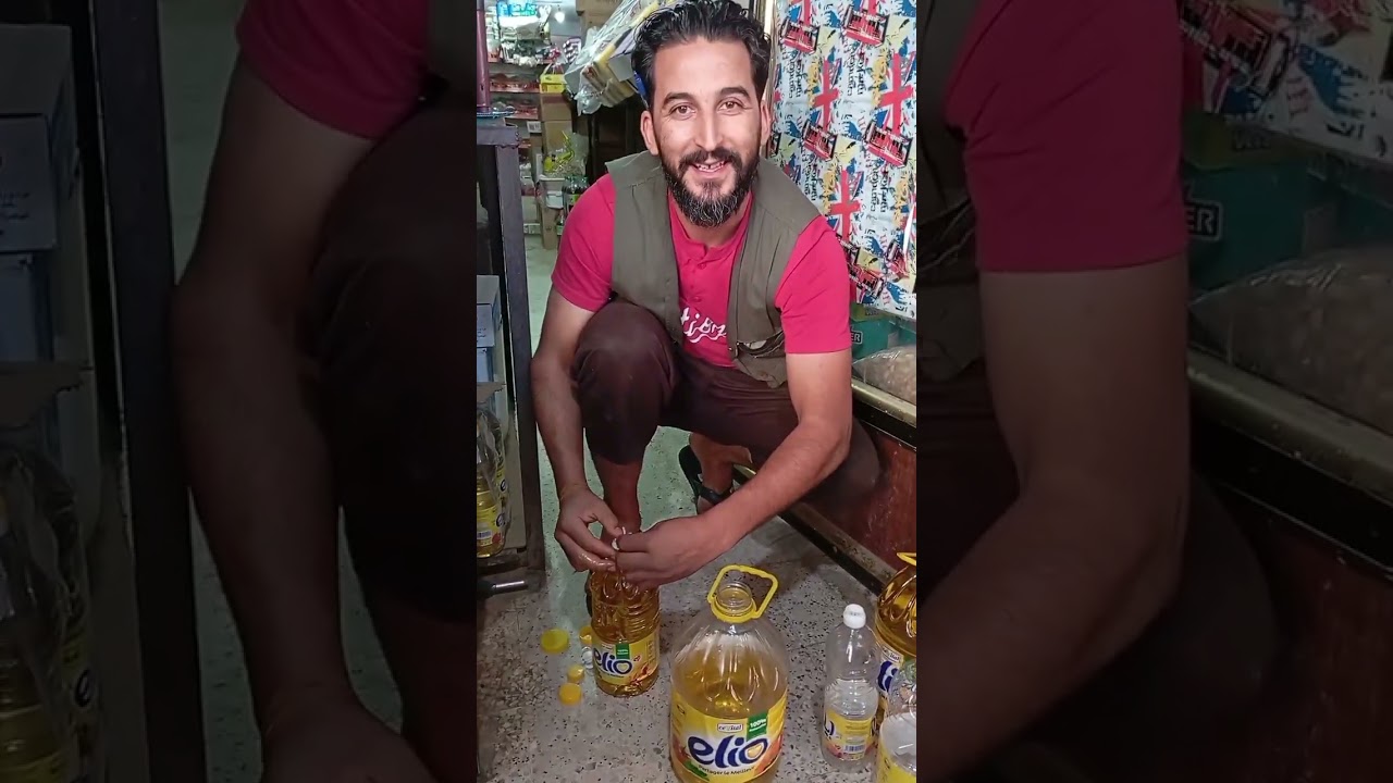 ليوم نشوفو اذا كاين فرق بين كي تشري بيدون تاع خمسة ليترات زيت و الا خمسة ليترات متفرقين #اطلڨ_تسير