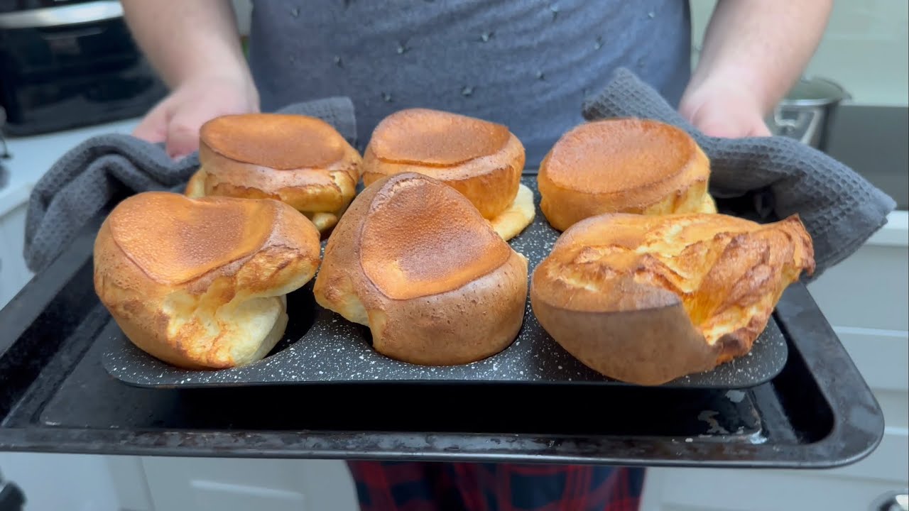 How To Get British 'WHOPPER' Yorkshire Puddings | Full Recipe Tutorial