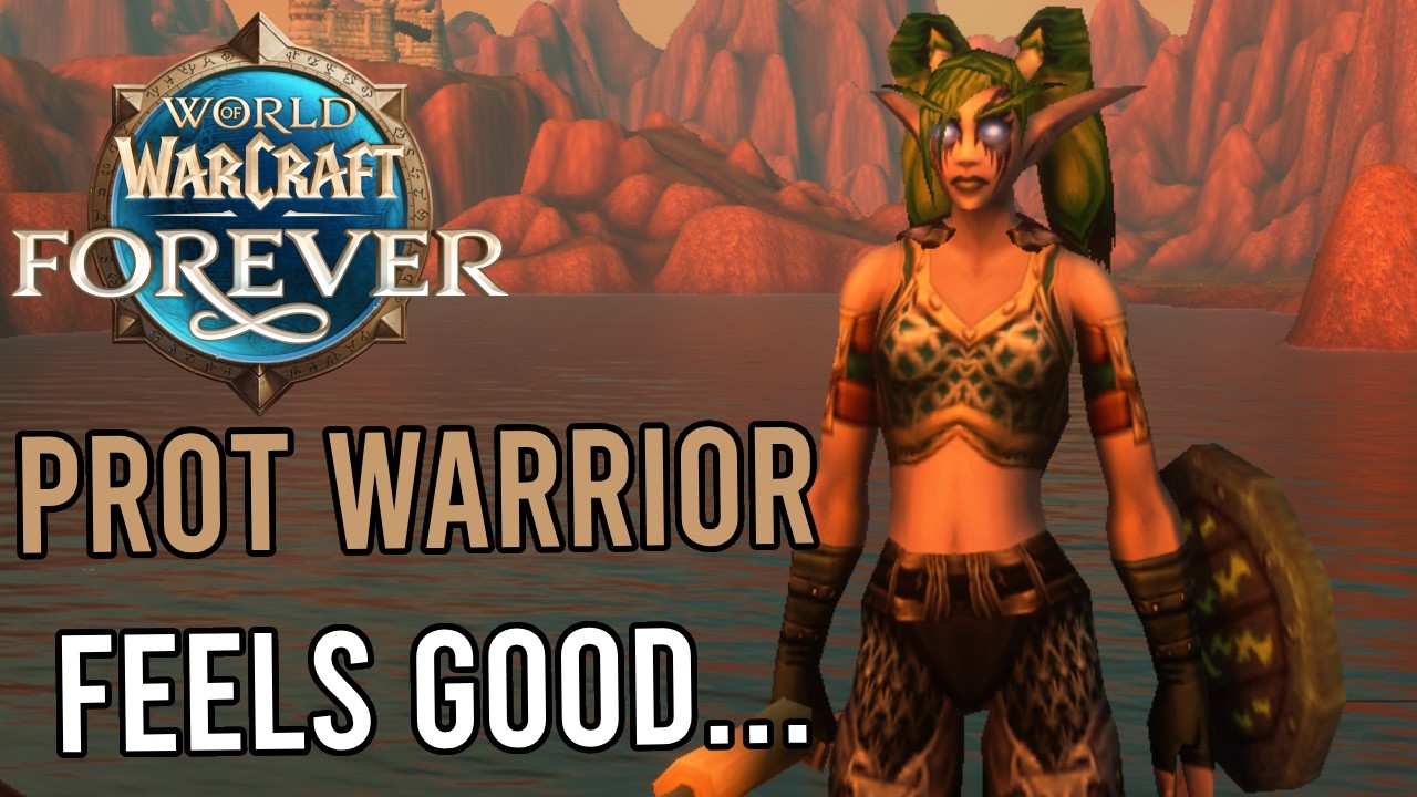 Прото-воин ощущается ПОТРЯСАЮЩЕ при прокачке прямо сейчас в Classic Forever | World of Warcraft F...