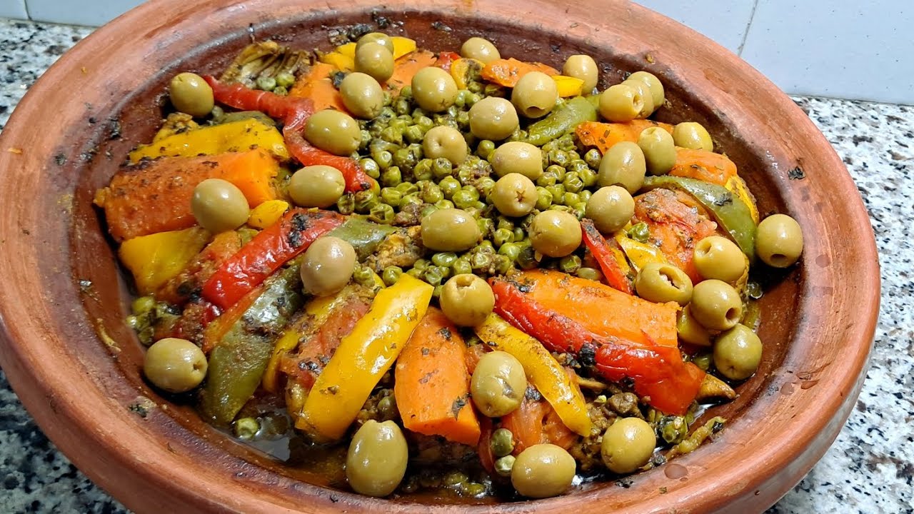 طاجين دجاج بالخضر بنّة خطيييرة 😱 لي درتو وطلبوه كاملين!