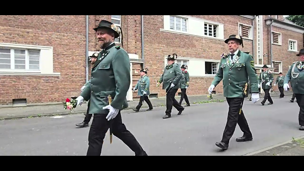 Neuss Furth Schützenfest Umzug Montag Nachmittag 09.06.2025