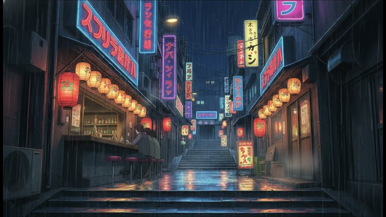 Tokyo Holiday Nights LoFi 🎄 Warm & Calm Music