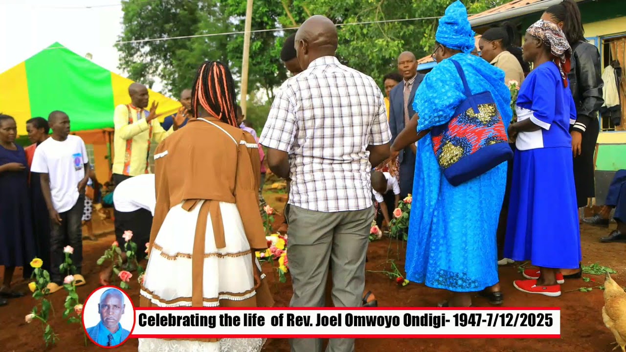 Celebrating the life of Rev. Joel Omwoyo Ondigi