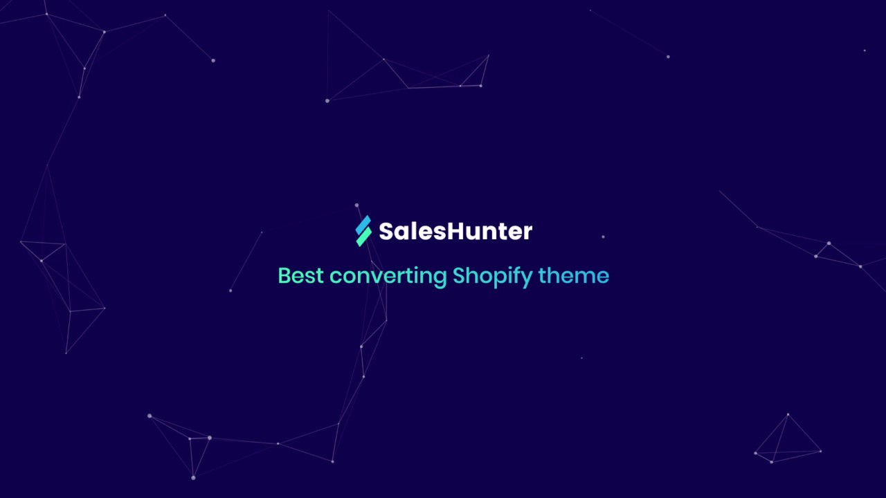 SalesHunter theme Tutorials | Video 3: Theme Sections