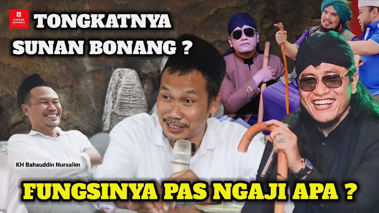 Gus Baha Gojlok Kyai Klenik Tongkat Sunan Bonang ini Ngaji bukan Mauidho Hasanah Jangan Basa Basi