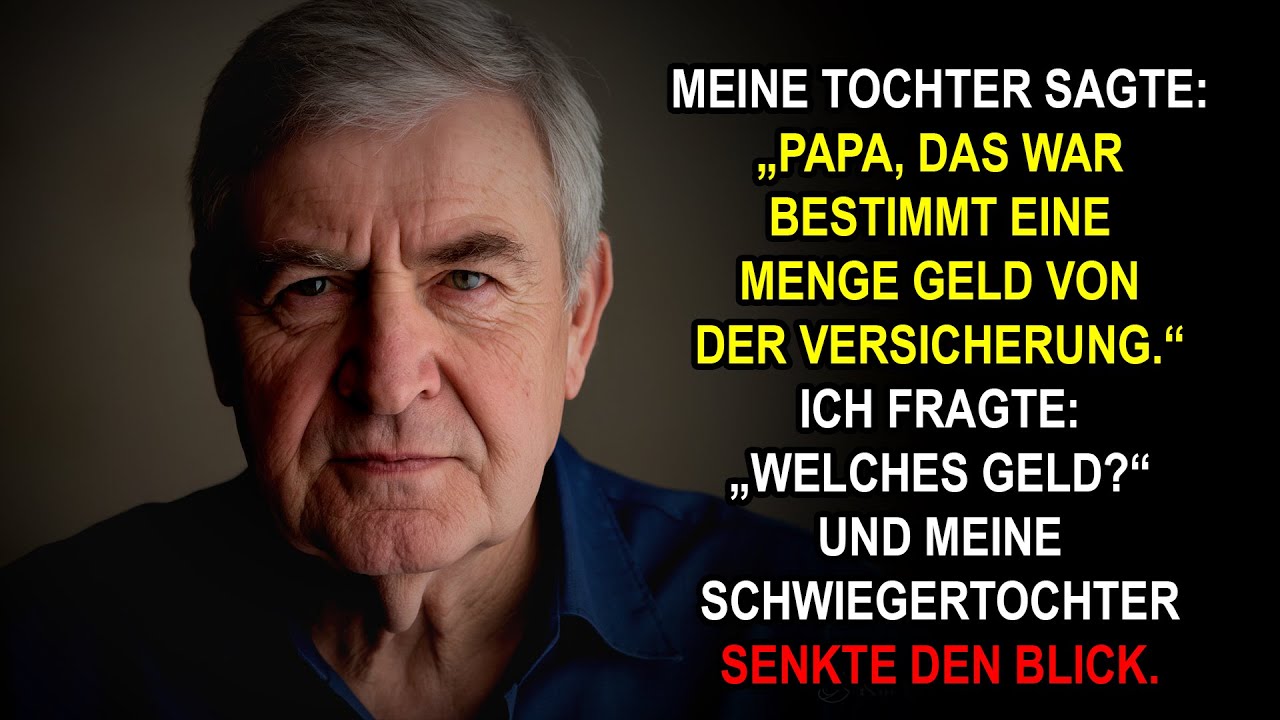 Meine Tochter spottete: „Mit dem Versicherungsgeld bist du glücklich!“ – da platzte mir der Kragen