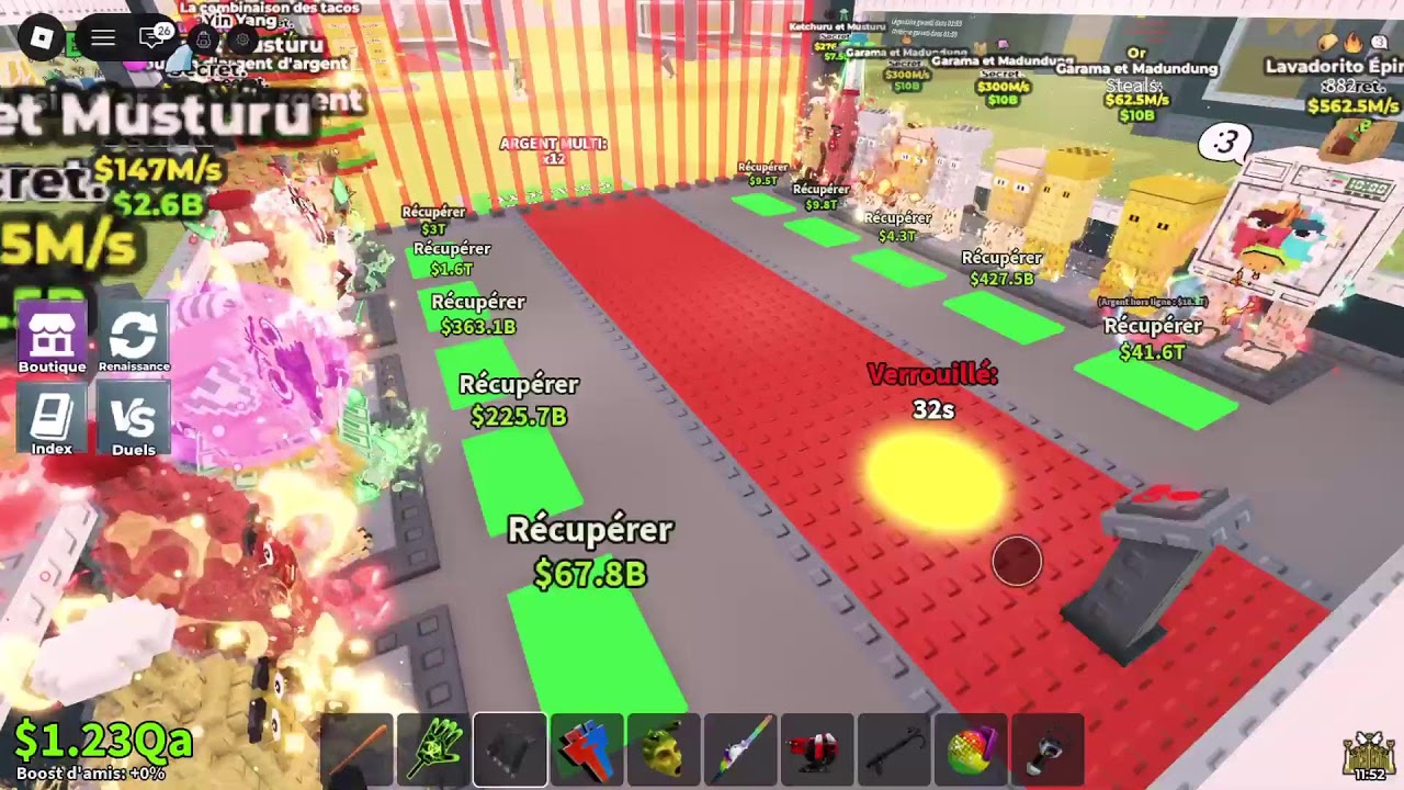 Live Vole un brainrot trade et duel!!