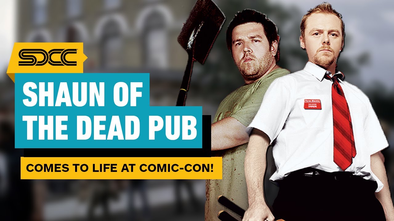 A Pint at Shaun of the Dead’s Winchester Pop-Up | Comic Con 2024