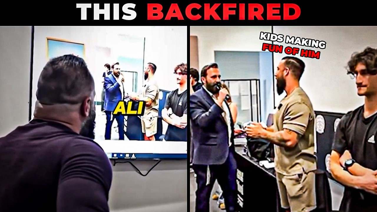 Реакция Али Собха на визит &laquo;короля&raquo; Азулея в школу &mdash; сплошной кринж.