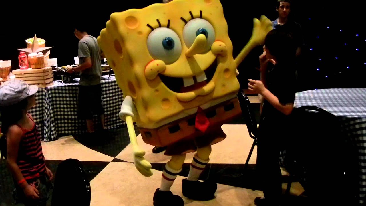 Dancing with Spongebob
