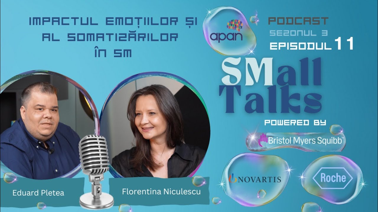 Podcast SMall Talks Sezonul 3 Episodul 11 - Psihoterapeut Florentina Niculescu