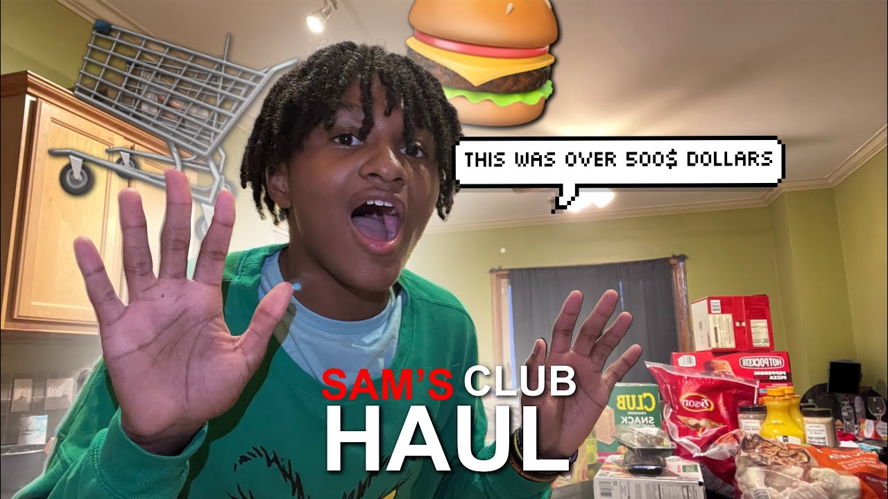 SAM’S CLUB HAUL🛒🛍️🍔