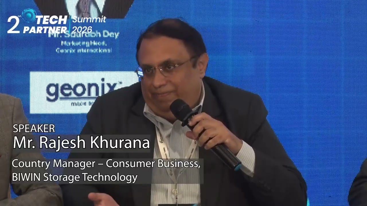 Mr. Rajesh Khurana, Country Manager &ndash; Consumer Business, BIWIN Storage Technology