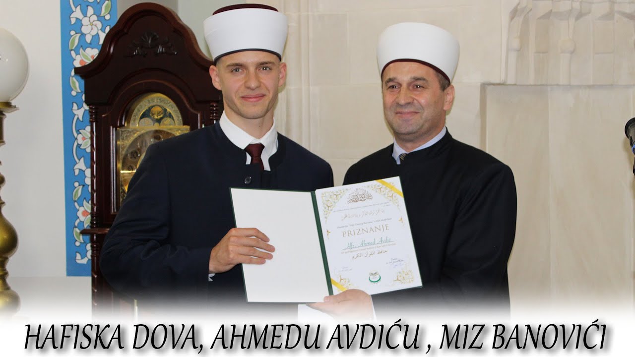 Hafiska dova, hafizu Ahmedu Avdiću , MIZ Banovići