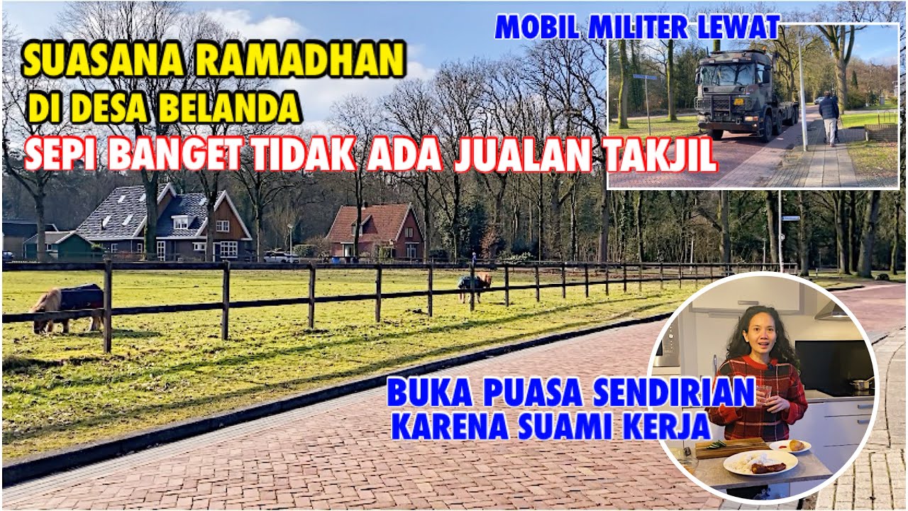 PUASA HARI PERTAMA DI BELANDA | BUKA PUASA SENDIRIAN