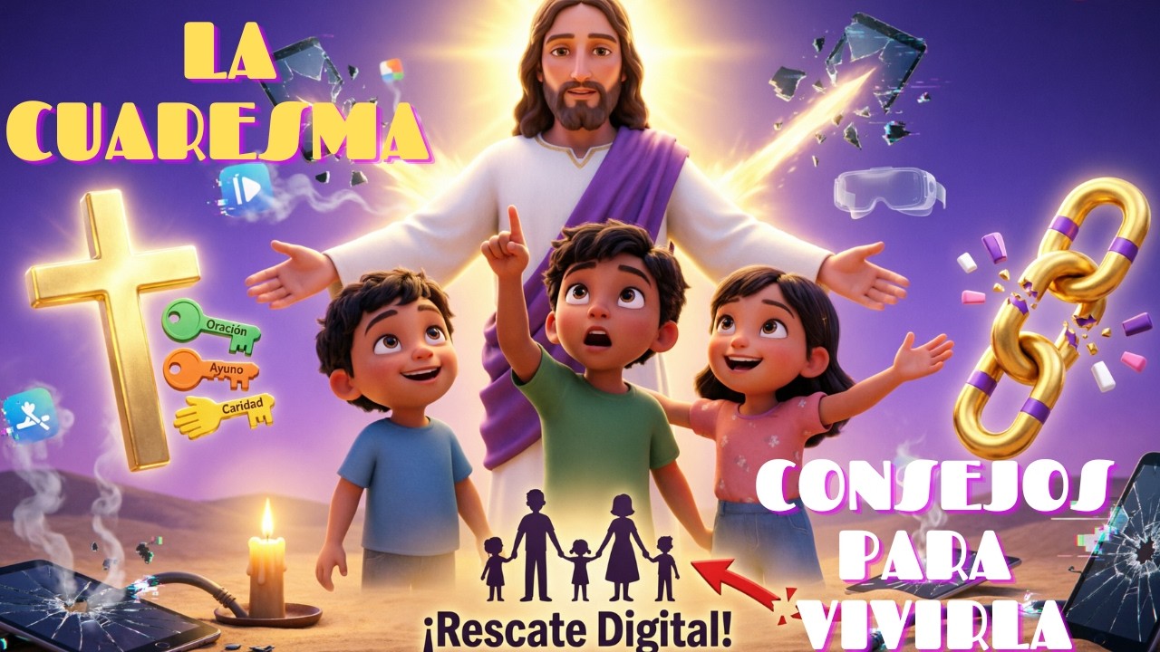 ¿La cuaresma?  Explicado para niños Como vivirla