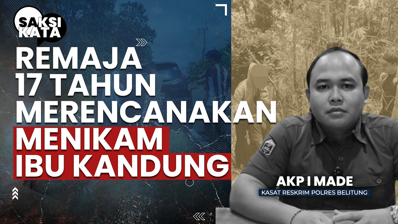 Terkuak! Alibi Begal Remaja 17 Tahun di Belitung Ternyata Rekayasa
