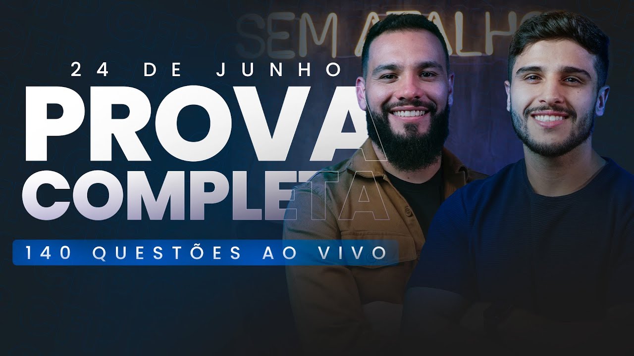 Prova completa - 44&ordm; Exame CFP&reg; - 140 quest&otilde;es AO VIVO | Eu me banco