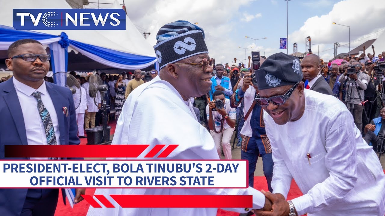 President Elect, Bola Tinubu Makes First Visit To Rivers State
