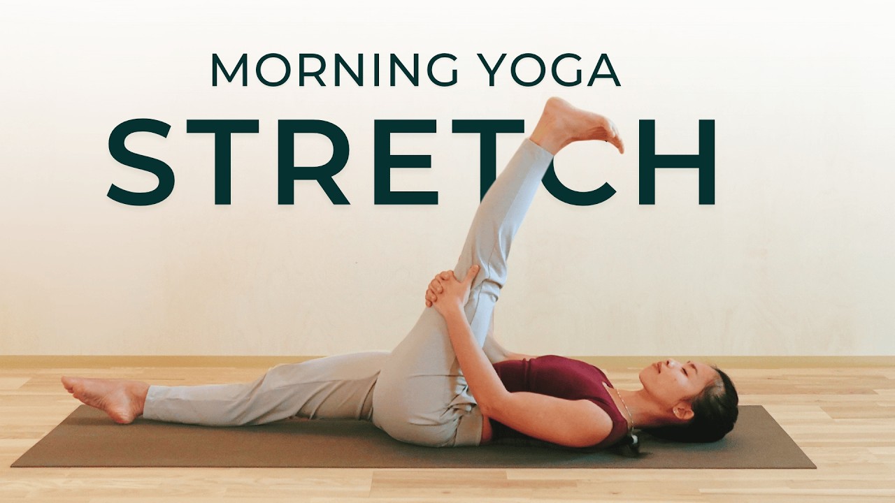 20 Minute Gentle Morning Yoga Stretch To Feel Awake & Calm