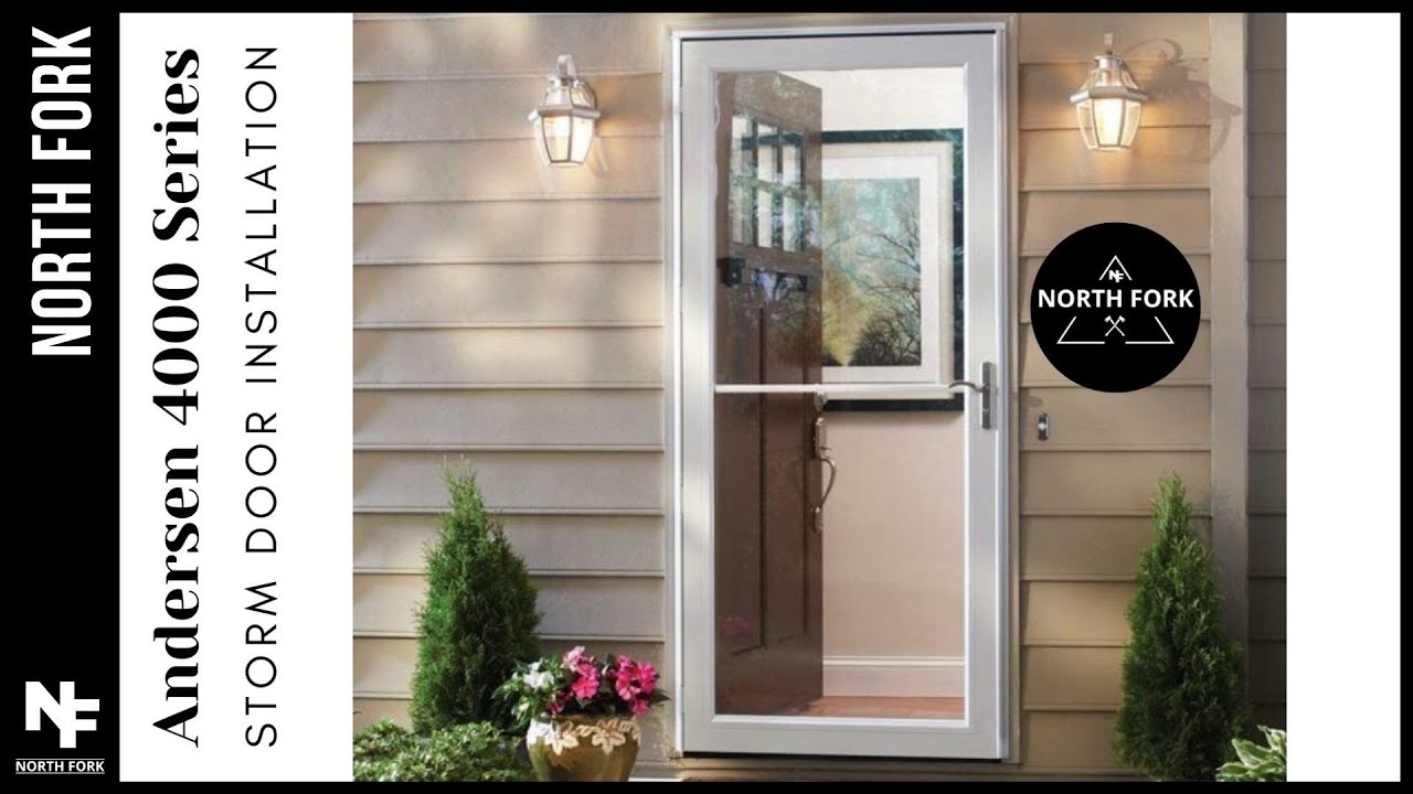 How to Install an Andersen Door 3000 / 4000 Series Storm Door: Complete Tutorial!