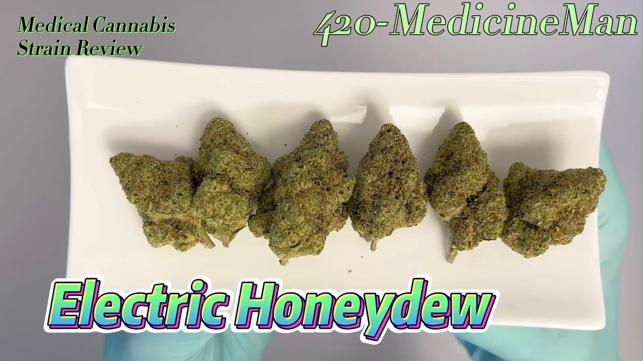 🌳 Aurora Pedanios 26/1 EHD-CA aka Electric Honeydew | Med. Cannabis #StrainReview | 420-MedicineMan
