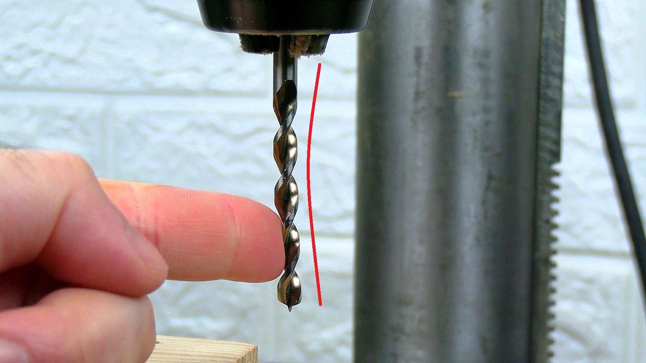 No One Warned Me! A Drill Press Won’t Give You Straight and Centered Holes