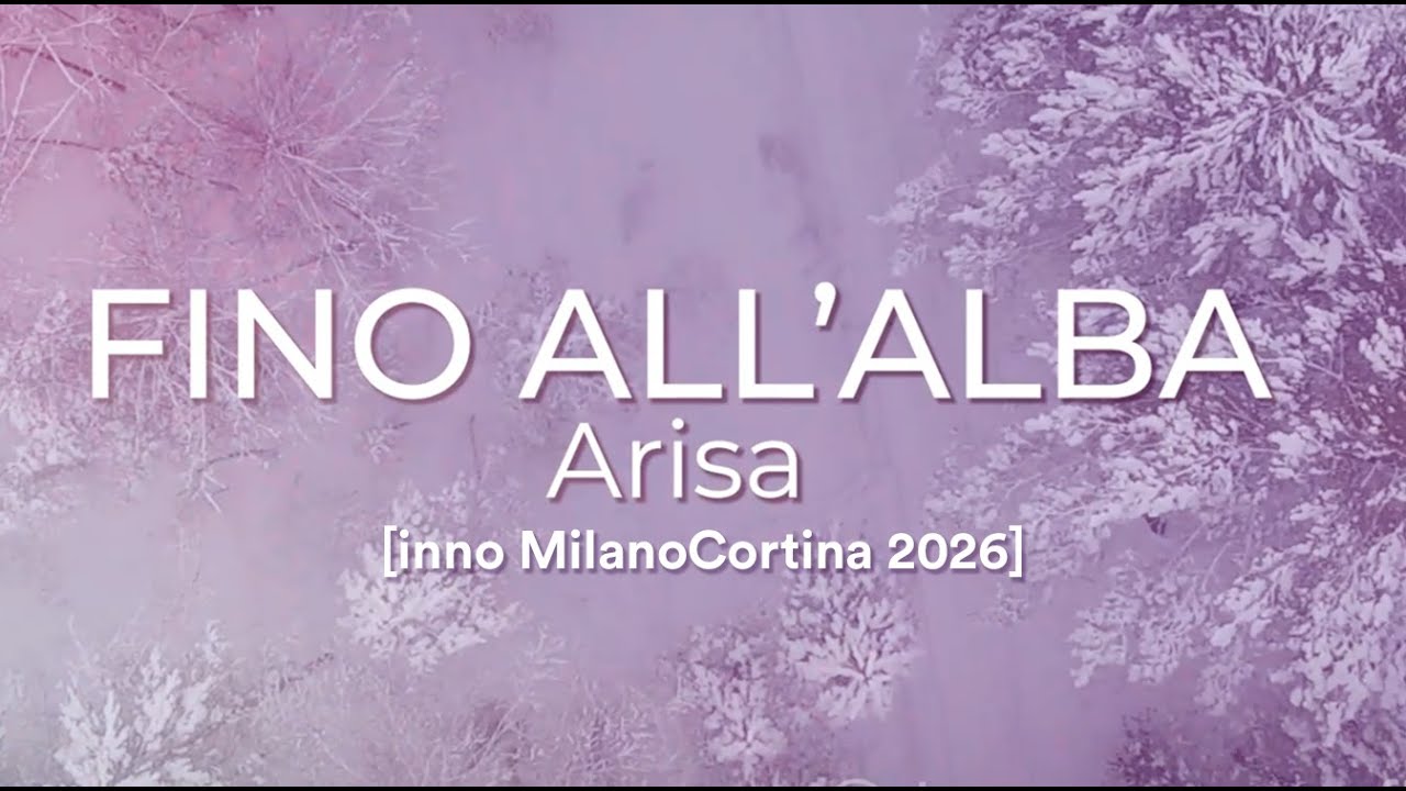 Fino all'alba - Inno ufficiale di MilanoCortina 2026 (Testo)  - Lorenza Vellucci - Lorenzagrafica