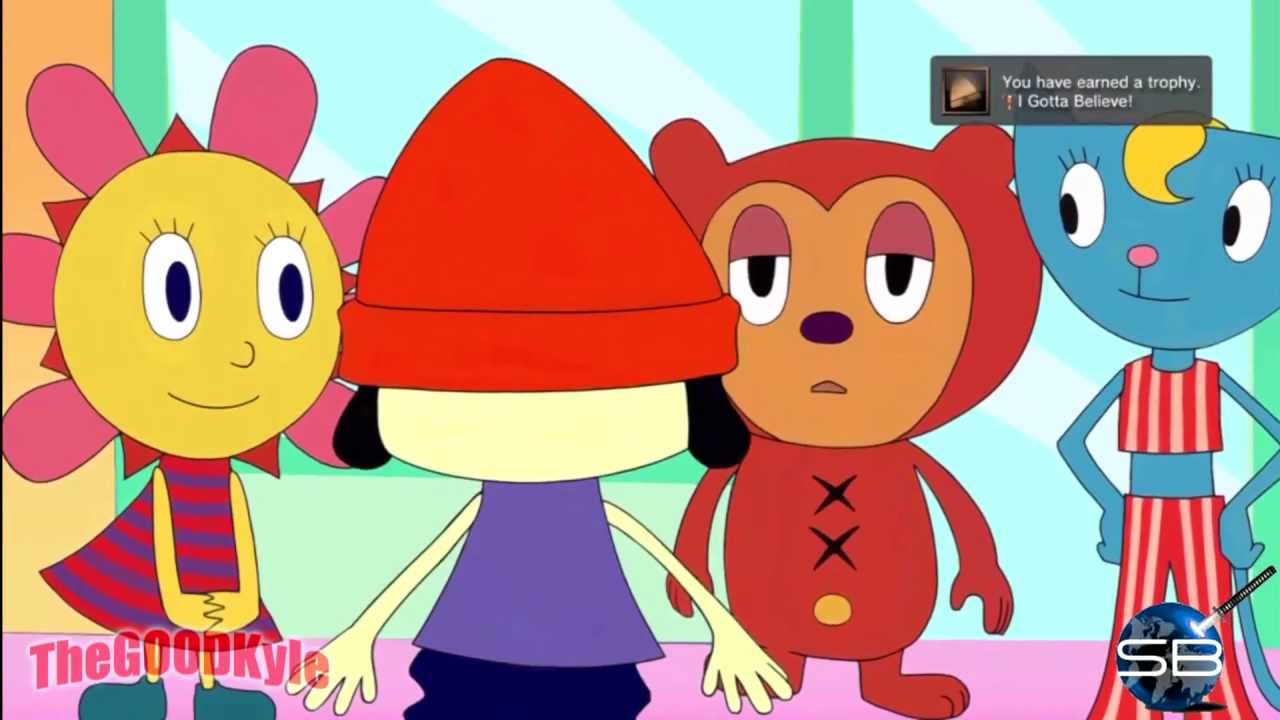 PASBR: All PaRappa Cutscenes (Intro +Ending) [HD]