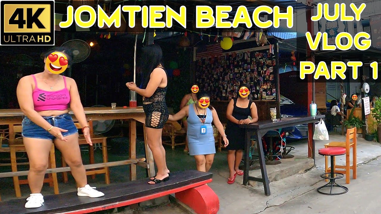 Jomtien Beach   Second Update Vlog Part 1   July 2024 Pattaya Thailand