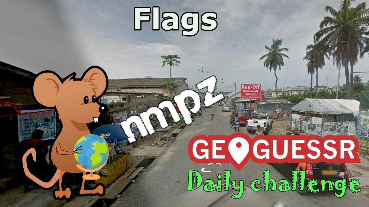 Geoguessr Daily Challenge - NMPZ - I Didn't Even Notice This Flag During The Challenge