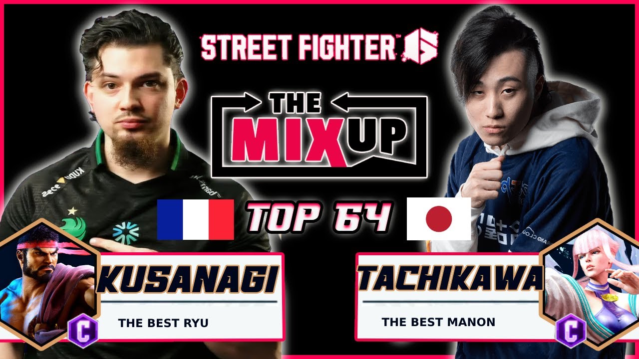 ▰ KUSANAGI (Ryu) vs TACHIKAWA (Manon) ▰ The Mixup Lyon 2025 - SF6 EWC Qualifiers