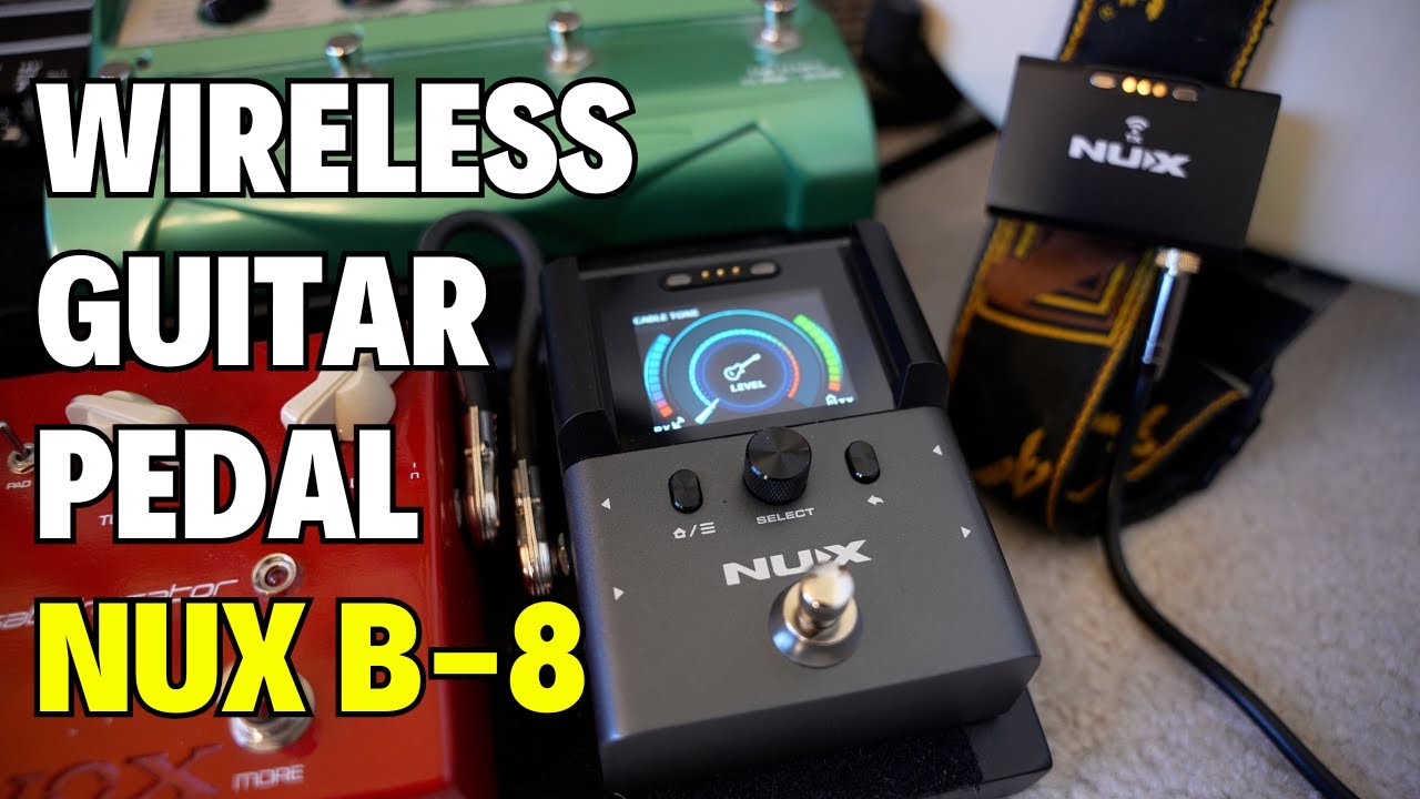 Czy to Tw&oacute;j kolejny bezprzewodowy system gitarowy? NUX B-8 Professional Wireless