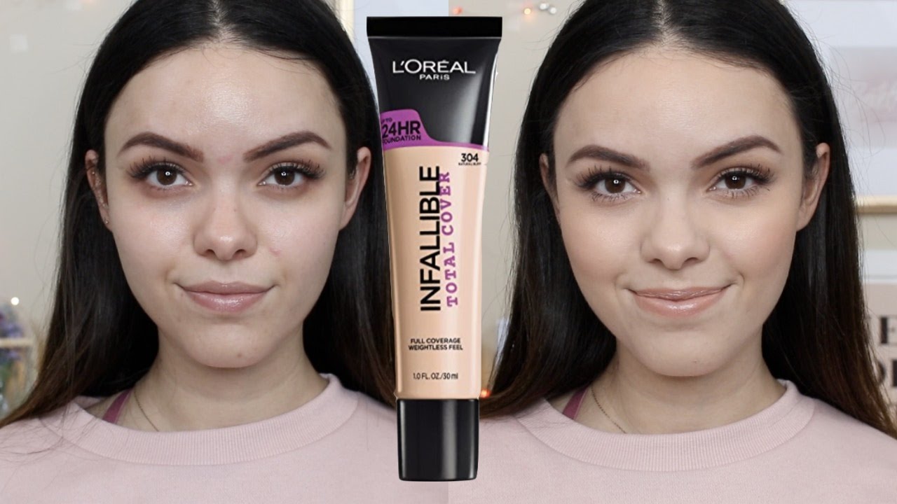 PROBANDO LA BASE: INFALLIBLE TOTAL COVER DE L'OREAL