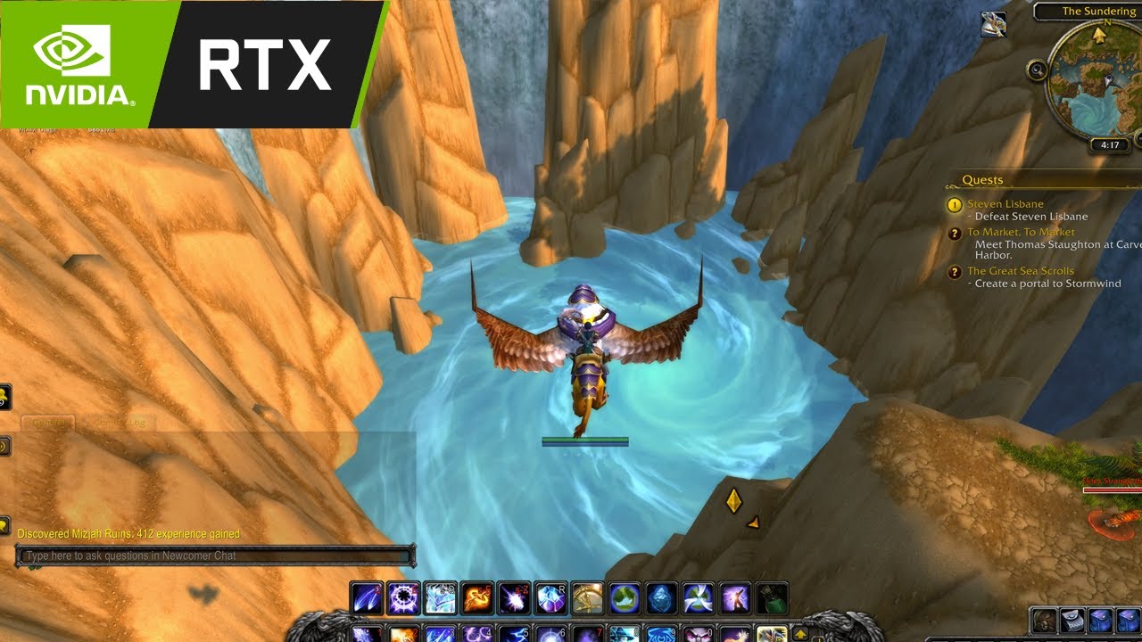 World Of Warcraft Asus TUF RTX 3080 12GB 4K gameplay