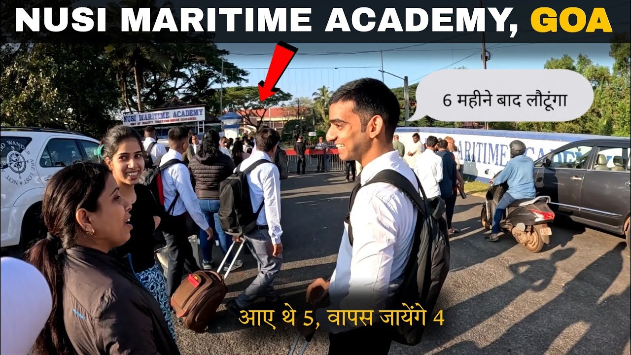 EXIT restricted for SIX months | MERCHANT NAVY | NUSI MARITIME ACADEMY GOA | Ham 4 log reh Gaye bus🙄