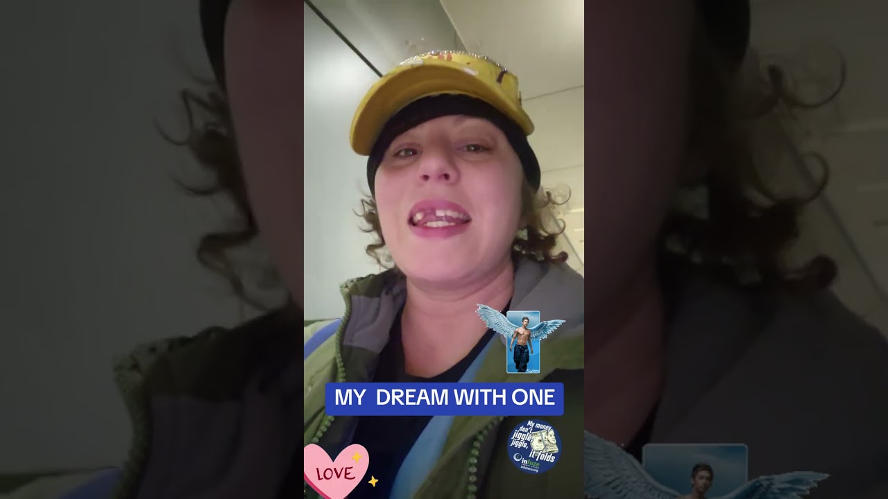 my dream of me with an angel(one)