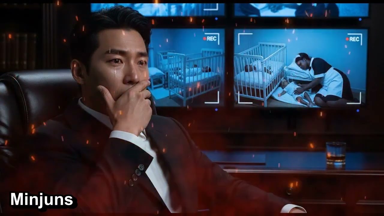 2056. Korean Mafia Boss Watch Hidden Cameras in His Sick Twins Room - What the Black Maid Did Made H