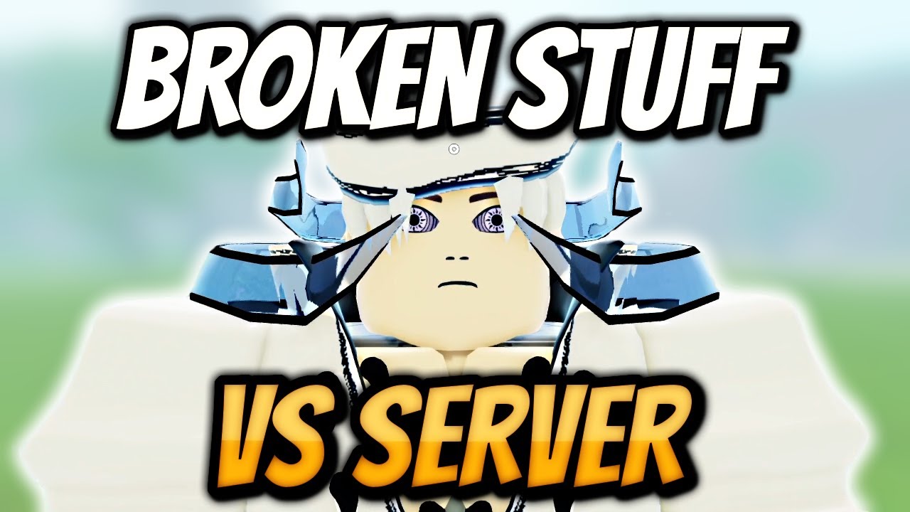 CHAOS With BROKEN Moves in PUBLIC SERVER (Shindo Life)