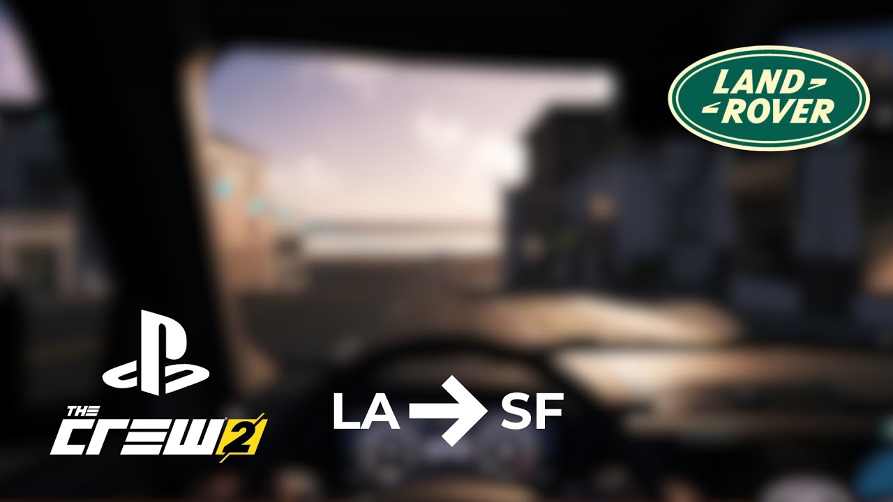 Los Angelos // San Fransisco : Land Rover Defender V8 110 2020 / TheCrew2 / PS5 / FULL RIDE 
