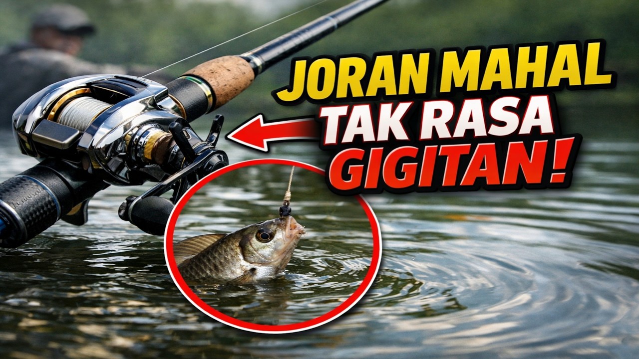 Joran MAHAL Buat Anda 'Buta' Rasa Gigitan Halus? Ini Punca Ramai Kumpau!