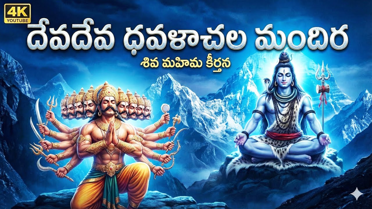 Devadeva Dhavalachala Mandira Song | Maha Shivaratri Special Bhajans, Lord Shiva Songs in Telugu
