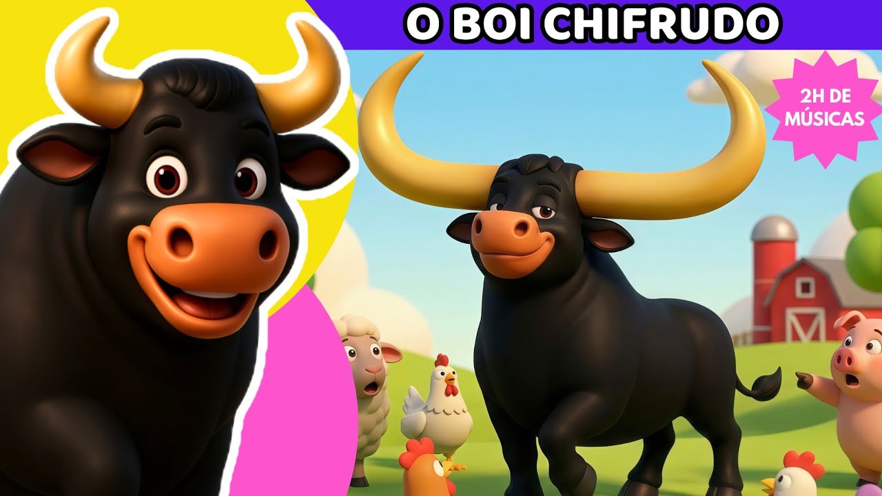 O BOI DA CARA PRETA CHIFRUDO 