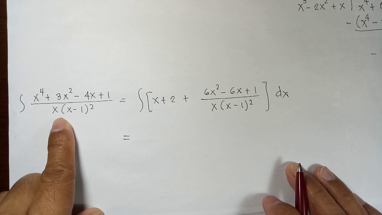Integration by Partial Fractions (Part 3) by J.V.Viola