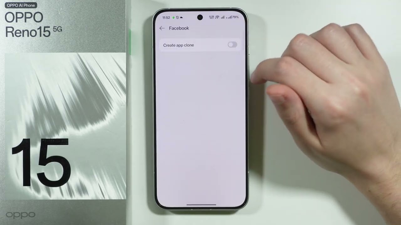 OPPO Reno 15: Как клонировать приложения (создать дубликаты приложений)