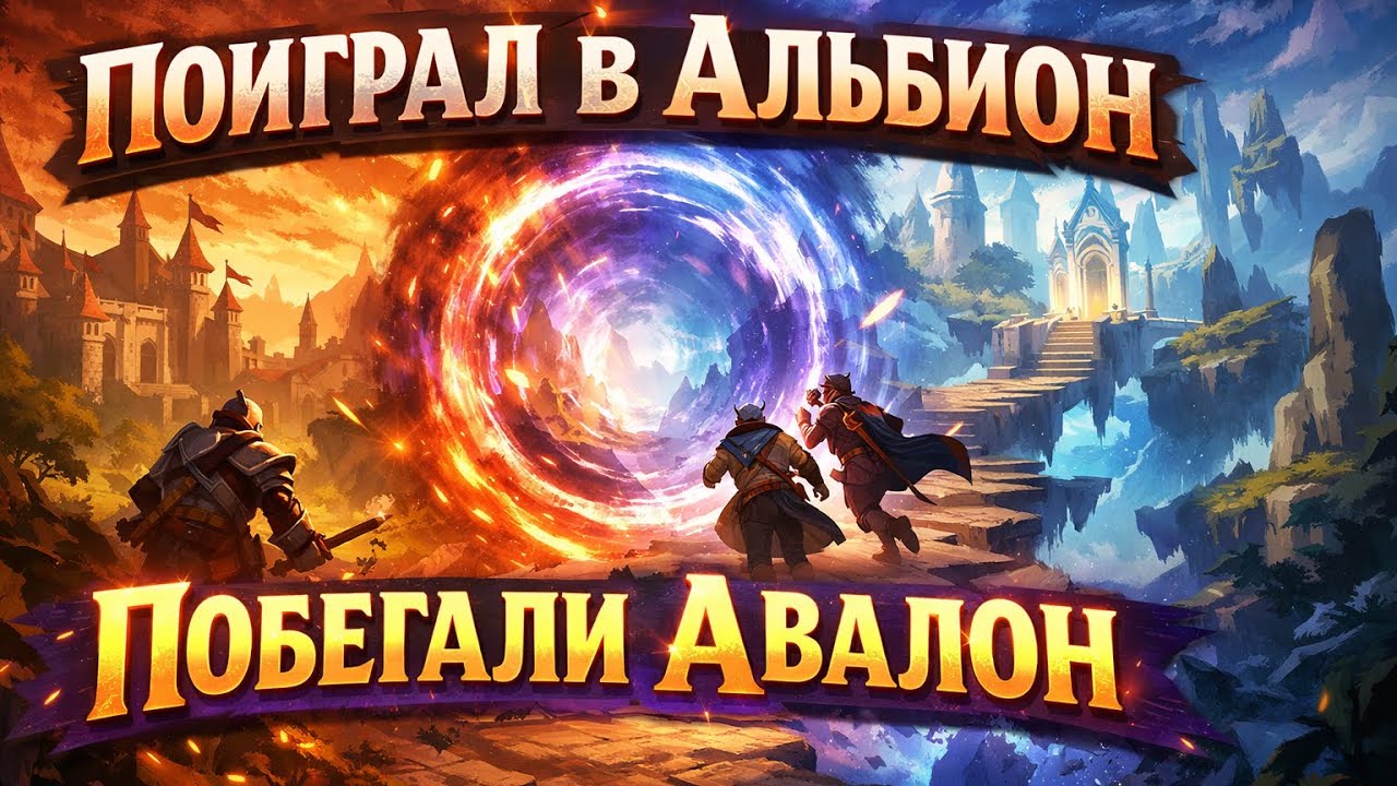 Поиграл в Альбион - Побегали по Ававлону.
